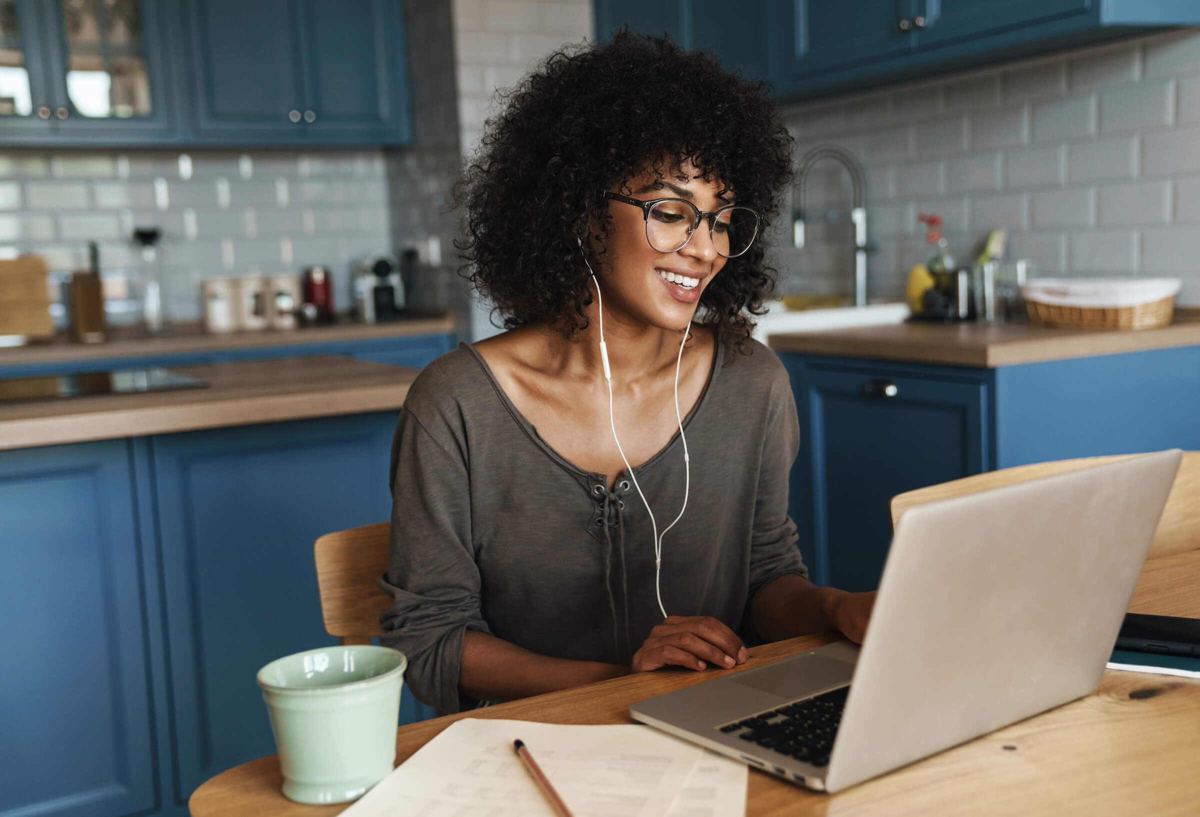 A person considering their future tech career path